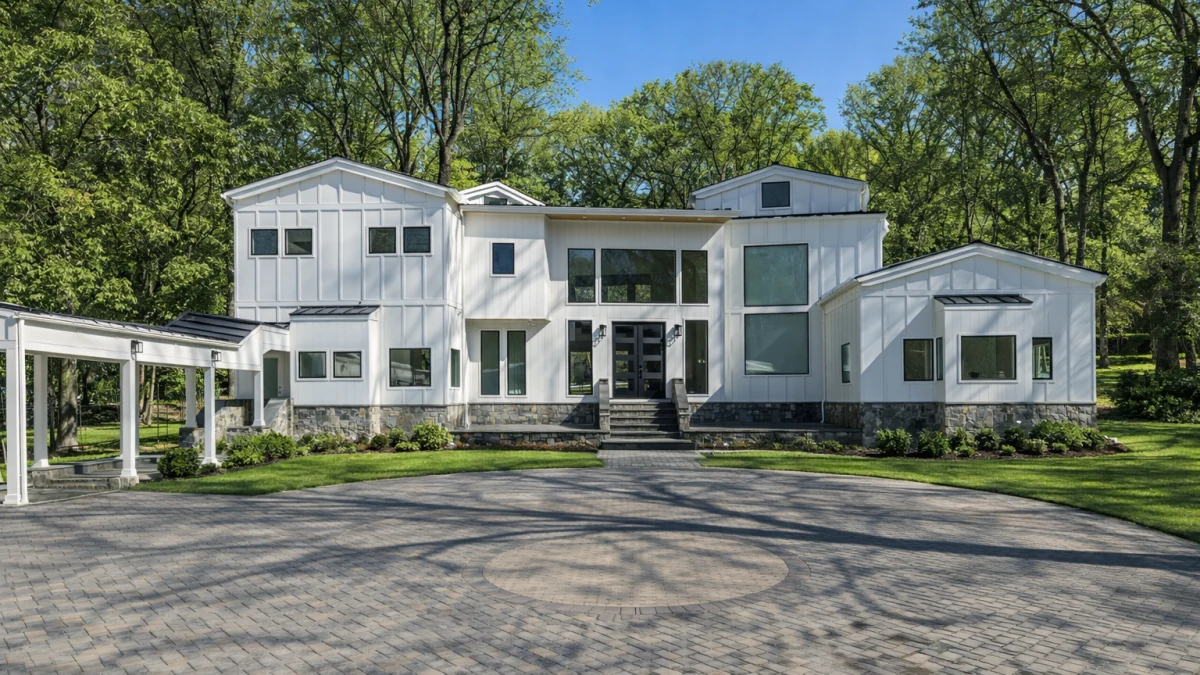 A Bold Contemporary Retreat Emerges in Fairfield’s Prestigious Greenfield Hill